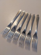 Widelczyki deserowe stary szwedzki wzór kpl.6 sztuk