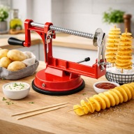 Maszynka ręczna do ziemniaków spiralne frytki chipsy krajalnica do warzyw
