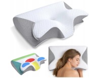 ORTOPEDYCZNA PODUSZKA Z PIANKI MEMORY Z PAMIĘCIĄ DO SPANIA PROFILOWANA