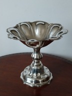 Mała patera na stopie srebro 1862 r.,