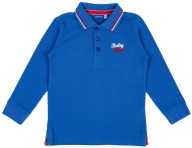 NIEBIESKA KOSZULKA POLO CHŁOPIĘCY T-SHIRT DLA DZIECKA CHŁOPCA 86 cm 18m+