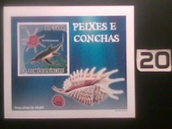 Ryby i muszle , Wyspy Św. Tomasza i Książęca , MNH cięty