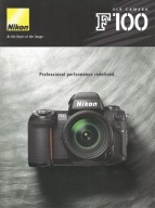 Katalog Prospekt Nikon F100 12 stron 2004 rok E