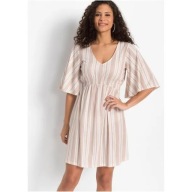 Hit !_NOWA 189zł KLASYCZNA sukienka_WYSZCZUPLAJACE pionowe paski_lycra r.48