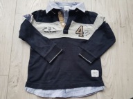 KOSZULKA POLO Dziecięca Granat ZARA 2-3 lata 98 cm