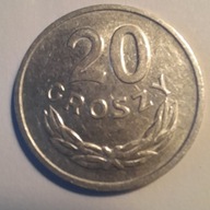 20 groszy 1968, piękna, MENNICZA.