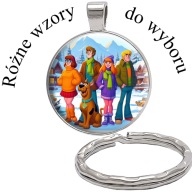 Brelok do kluczy/ka - Scooby-Doo - ozdobna zawieszka - WZORY DO WYBORU