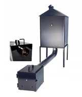 Wędzarnia Metalowa kompletna +palenisko z szybrem