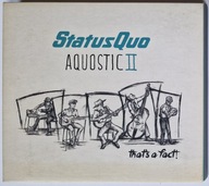 Status Quo Aquostic II That's A Fact Deluxe EX UK 2x CD Irl