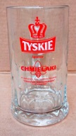 kufel TYSKIE Chmielaki Krasnostawskie, poj 0,5L z 2009 r.