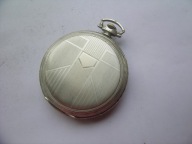 Męski,srebrny zegarek kieszonkowy ART DECO