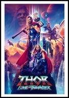 A2 PLAKAT FILMOWY FILM THOR MIŁOŚĆ I GROM, THOR LOVE AND THUNDER (2022)