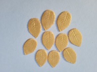 Dekoracje na tort, PIERWSZA KOMUNIA ŚWIĘTA, listki