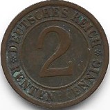 Niemcy 2 Rentenpf.1923 A