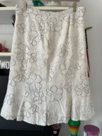 7 CARLA CZERŃ BIEL KWIATY len lniana lato letnia