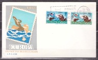 Hiszpania CEPT Europa koperta FDC 1966 (2)
