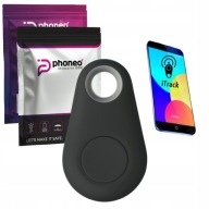 BRELOK Phoneo LOKALIZATOR KLUCZY PORTFELA PSA KOTA GPS BLUETOOTH CZARNY