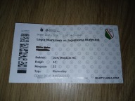 Używany bilet Legia Warszawa - Jagiellonia Białystok - 24.09.2025