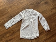 Biała miękka koszula tunika bawełna