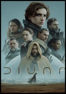 A2 PLAKAT FILMOWY FILM DIUNA , ZENDAYA JAVIER BARDEM TIMOTHEE CHALAMET