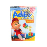 Adibu Czytam i liczę 4-5 lat | GRA DLA DZIECI | NOWA ZAFOLIOWANA | PL