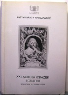 LAMUS – Warszawskie Antykwariaty XXII Aukcja książek i grafiki (3.VI. 2006)