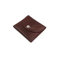 Portfel skórzany naturalny vintage PRL lata 70 70s 1970s rzemieślniczy