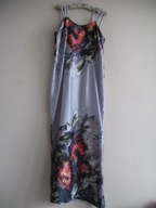 SUKIENKA długa w duże kwiaty jak malowane 40