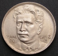 Brazylia 400 reis 1937 - Oswaldo Cruz - stan 1/2