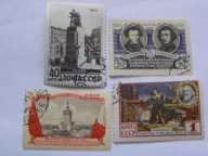 ZSRR - 10 lat Przyjaźni polsko- radzieckiej - Mi. 1752-55 kasowane