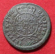 SAP - 3 grosze 1766 g - zbrojarz