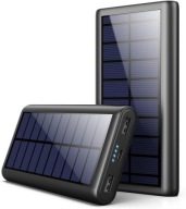 POWERBANK SOLARNY TURYSTYCZNY NA WYPRAWE PRZENOŚNY MOCNY LEKKI KABEL GRATIS