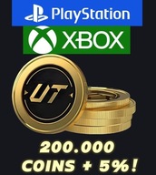 EA FC 26 200k + 5% coins coinsy monety PS4 / PS5 / XBOX