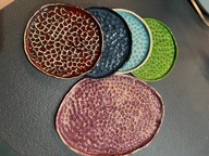 Ceramiczne talerzyki deserowe