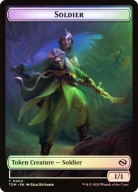 Karta Magic: The Gathering Soldier Token *Foil* TDM
