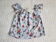 bluzka w paski i kwiatki nowa roz 146