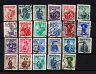 Znaczek Austria Stroje ludowe 1948r
