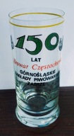 szklanka BROWAR CZĘSTOCHOWA 150 LAT z 1990r. GZP ZABRZE
