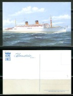 K24250)Statek Pasazerski: SS Homeric