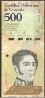 Wenezuela - P-108 - 500 Bolivares - 2018 - seria C