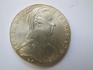 KOPIA WSPÓŁCZESNA talara Marii Teresy z 1780 roku Ag 900