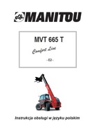 Manitou MVT 665 T - instrukcja obsługi wózka podnosnikowego PL