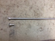 Pobojczyk stalowy do broni historycznej .