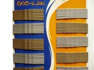 Wsuwki Pro-lak 5,5 cm złote + srebrne 100 szt.