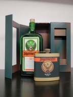 JAGERMEISTER BOX Metalowa ZŁOTA PIERSIÓWKA + Lampka LED NA PREZENT