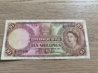 Fidżi - 10 szylingów - 1964