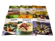 6 x NOWA KUCHNIA WLOSKA Przekaski Spaghetti Salatki Makarony Risotto Przyst