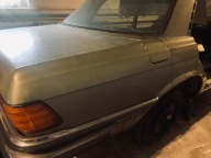 Mercedes W116 chromy zderzaka tył Tylnego Narożniki