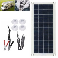 PANEL SŁONECZNY 30W REGULATOR 12V AKUMULATOR PROSTOWNIK SOLARNY ŁADOWARKA