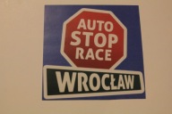 NAKLEJKA - AUTO STOP - KOLEKCJA - PAMIĄTKA